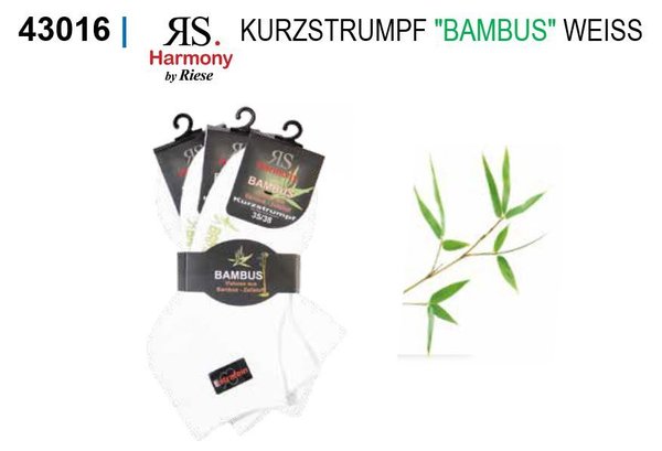 43016 KURZSTRUMPF BAMBUS